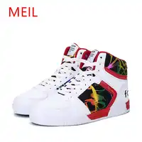 MEIL Lovers Casual Shoes Superstar Shoes Lightweigh Sneakers Leather High Top Men Walking Shoes Breathable Winter Lover Boots