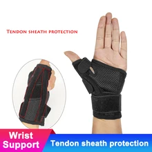 1pcs Adjustable Thumb Steel Strap Wrap Wrist Support Brace Wristband Sheath Fracture Protector Arthritis Sprain Fixed Band medical thumb splint thumb guard thumb support brace protector for damage of thumb wrist joint sprain
