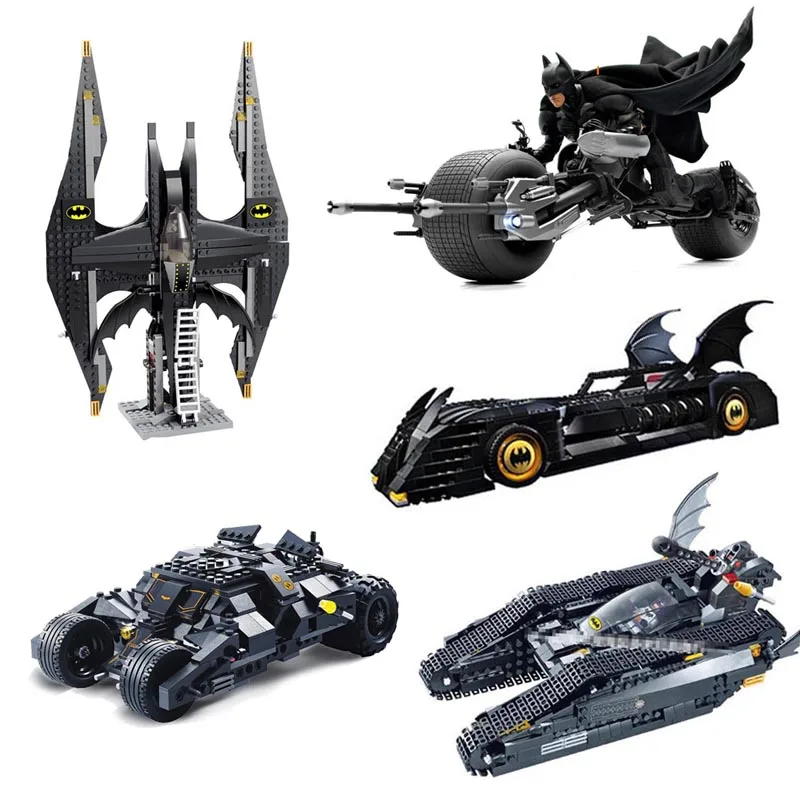 The Batmobile Bat Tank Bat Wing Batboat Harbor Pursuit 