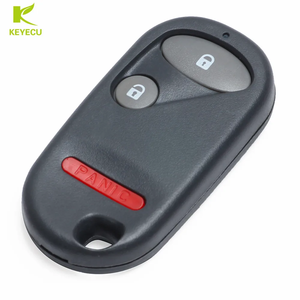 KEYECU New Keyless Entry Remote Car Key Fob 2+1 Button for Honda