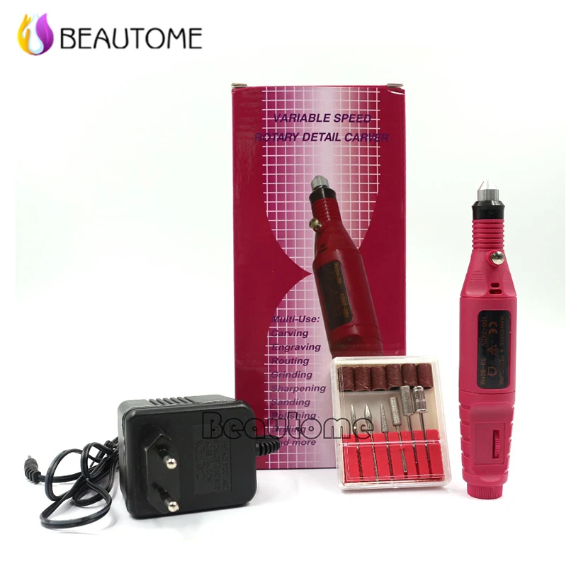 Buy 20000RPM Nail Electric Drill Handle Handpiece Mini