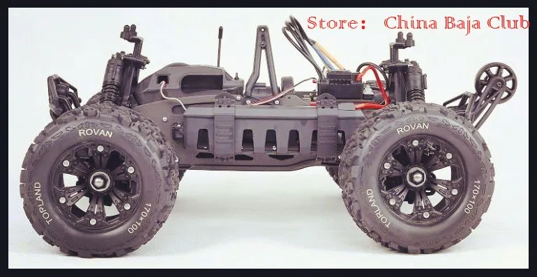 Rovan torlnd EV4 1:8 бесщеточный Электрический Дистанционное управление Monster Truck 4WD Baja