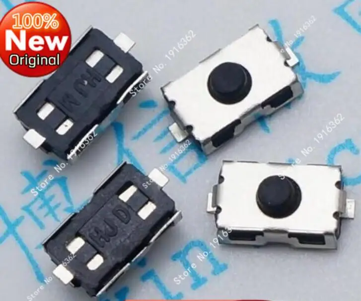 

50PCS/Lot SMD Push Button switch 3x6x2.5MM microswitch Soft Gel Button Nomally Closed (Always off switch)