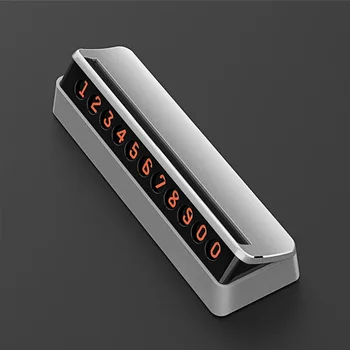 

Temporary car stop sign Mobile phone number plate Move license plate Automobile Decoration Goods Temporary Parking License