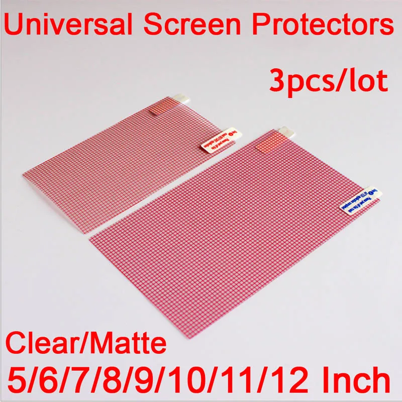 3Pcslot Clear Or Matte Universal Screen Protectors 56789101112 Inch Protective Films For Mobile Phone Tablet Car Gps Lcd huismerk kopen in de aanbieding 3Pcslot Clear Or Matte Universal Screen Protectors 56789101112 Inch Protective Films For Mobile Phone Tablet Car Gps Lcd huismerk kopen in de aanbieding