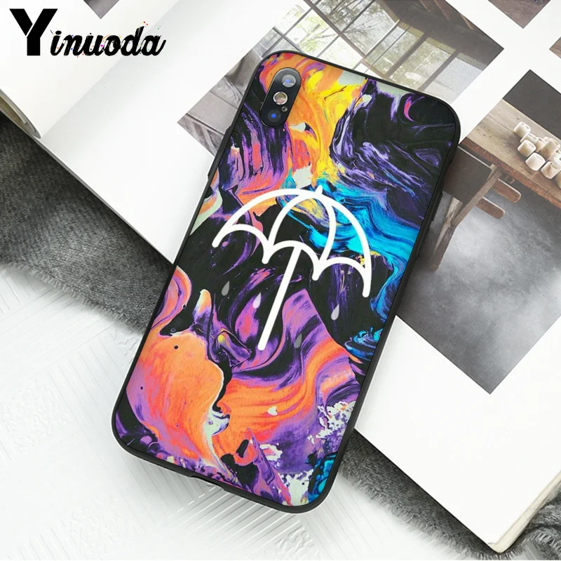 Yinuoda BMTH Bring Me the Horizon TPU черный чехол для телефона чехол для Apple iPhone 8 7 6 6S Plus X XS MAX 5 5S SE XR чехол - Цвет: A2