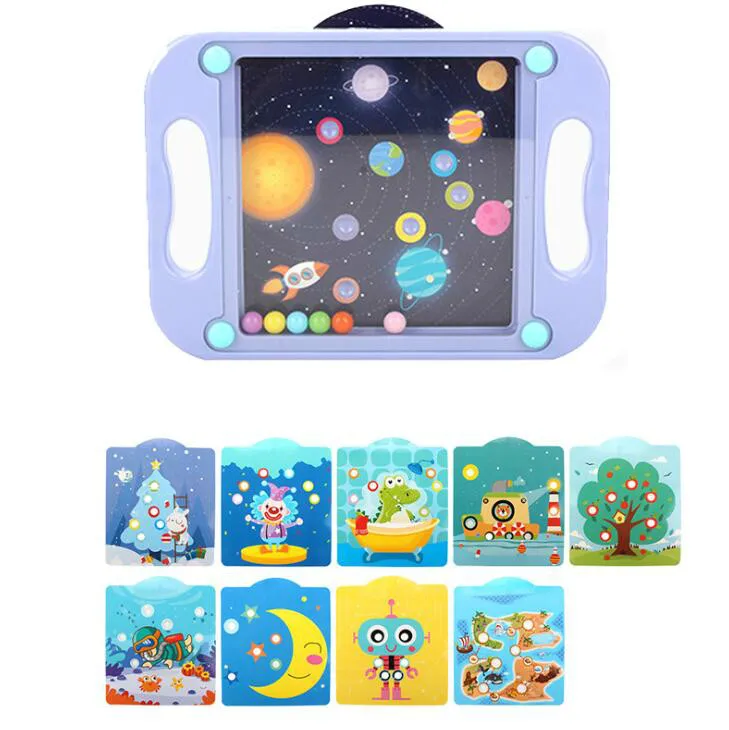 

Puzzle Maze Toy Hand Game Fun Brain Game Toys For Children Intelligent Improve Hands-on/Balance Ability Gift