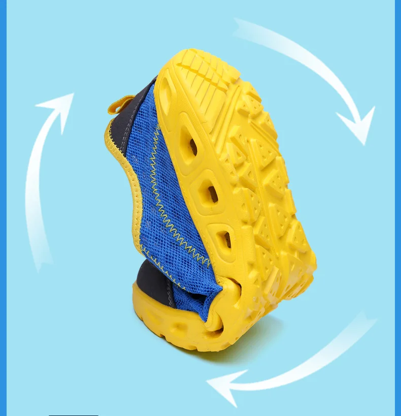 SOCONE/спортивная обувь; мужская летняя пляжная обувь для воды; дышащая обувь болотная обувь с дырками; быстросохнущие кроссовки для пар