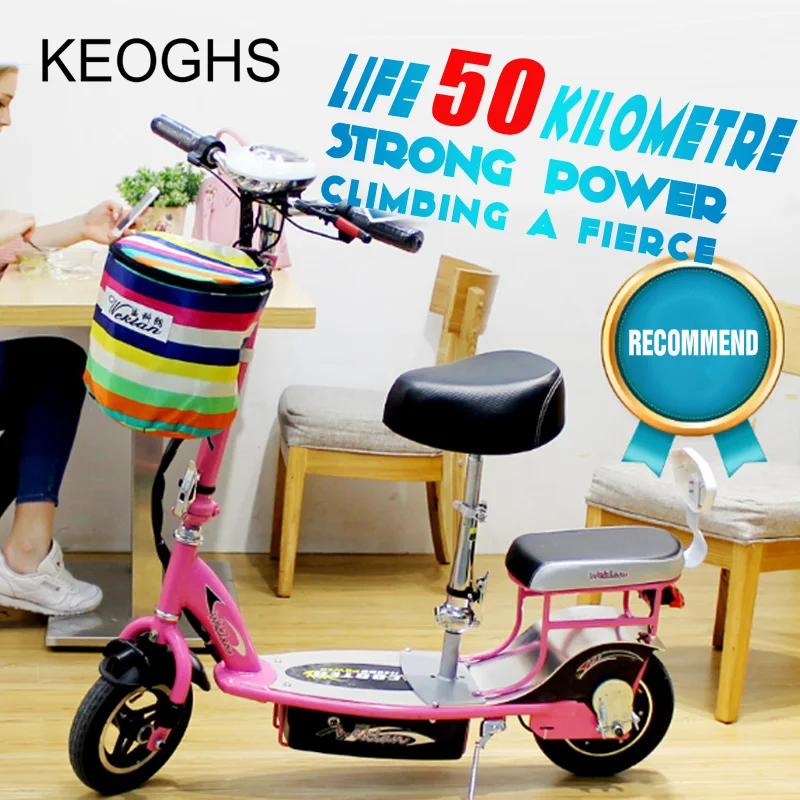 Sale new model Mini Folding Electric Adult scooter For Men Women Female Small Car 3