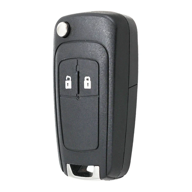 Ecusells flip remote key shell case klappbares autos chl üssel gehäuse für  opel vauxhall insignia astra j zafira b meriva hu100 ungeschnittene klinge  - AliExpress