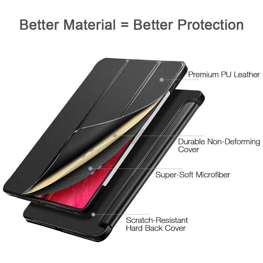 Ультра тонкий трехкратный смарт-чехол PU Чехол подставка оболочка планшет Funda для samsung Galaxy Tab S5e 10," SM-T720/T725 выпуск