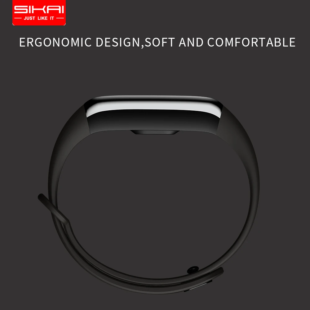 SIKAI  Silicone Watchband For Huami Amazfit Cor Replacement Comfy Colorful Bracelet Watch Strap for Amazfit Cor Smartwatch Band 