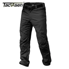 TACVASEN, мужские тактические штаны, военные хлопковые брюки, рип-стоп, спецназ, брюки карго, Осенние прямые рабочие брюки, TD-QZJL-020