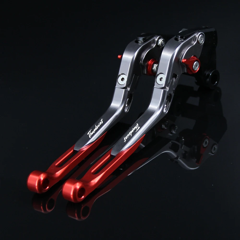 Красный + титановый для YAMAHA YZF600R Thundercat 1996 2007 1999 2000 2001 2002 2003 2004 2005 2006 CNC рычаги