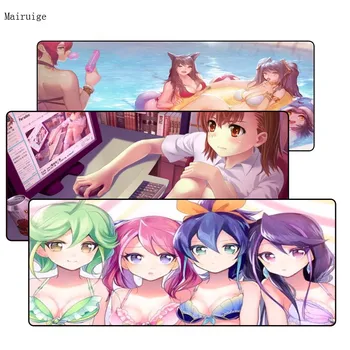 

Mairuige Sexy Anime Speed League of Legends Pool Party Game Mouse Pads Computer Gaming MousePad Gamer Play Mat Version Mousepad