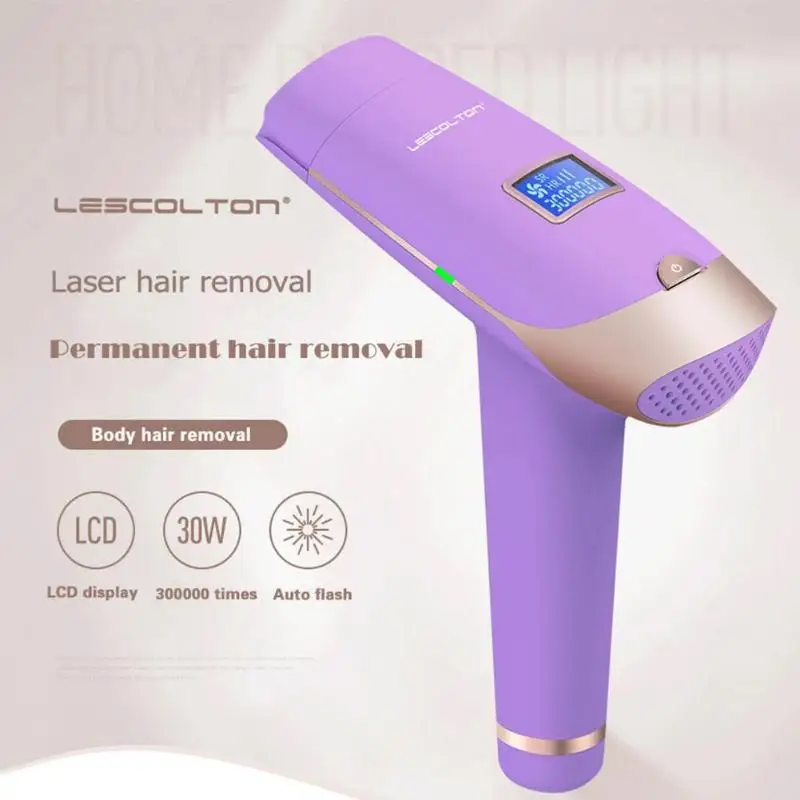 

LESCOLTON Electric Epilator LCD/LED 5 Modes Permanent Laser Epilator Depilation Women Bikini Body Underarm Hair Removal Machine