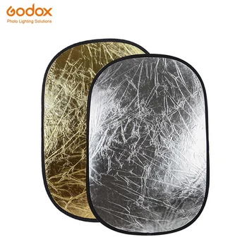 

Godox 100*150cm 2 in 1 Portable Collapsible Light Oval Photography Reflector for Studio Multi Photo Disc Diffuers