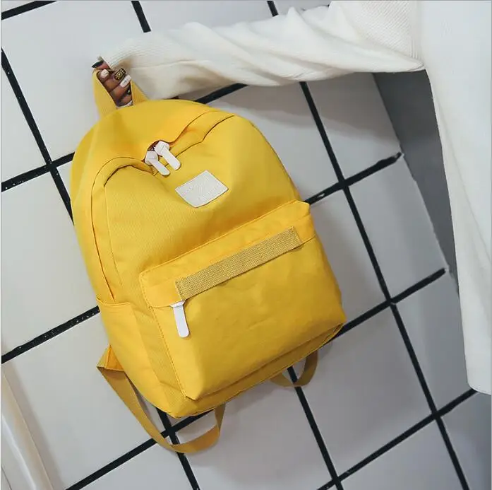 

2018 spring and summer new Korean fashion Lap top women's backpack fresh literary leisure backpack