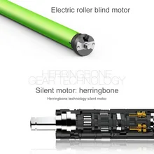 TM-35S-10/17 220V автоматические электрические рольставни моторчик для занавесок моторизованный прокатный слепой трубчатый мотор тени противоугонное окно