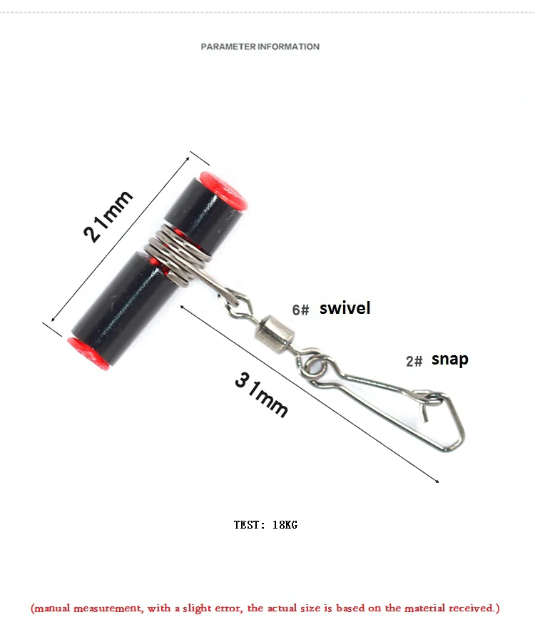 Giratória com Enganchada Chumbada de Pesca Giratória de Slides para Linha Linha de Pesca Hxy 10 Pcs Plástico Preto Cabeça Diamante Impresse Snap de Pesca Trança Deslizante 6 Cheap Anzóis