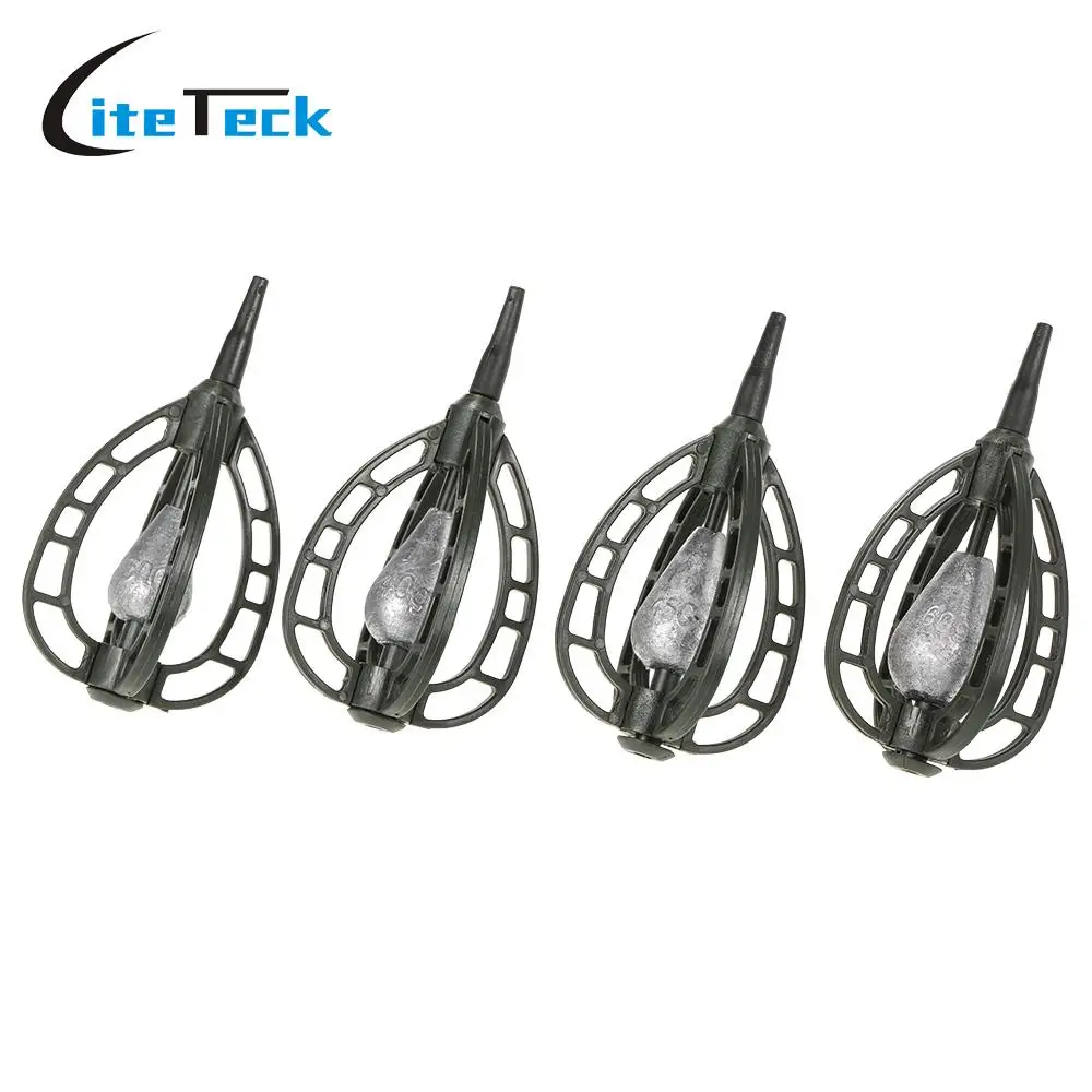 Fishing Lure Cage Fish Bait Basket Holder Fishing Bait Cage Feeder Basket Fishing Accessory with