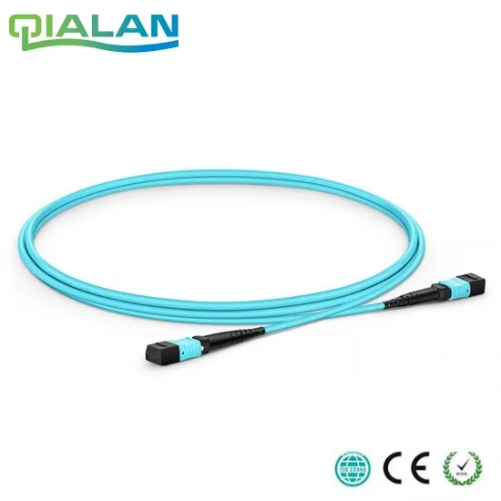 

10m 24cores MPO Fiber Patch Cable OM3 UPC jumper Female to Female Patch Cord multimode Trunk Cable,Type A Type B Type C