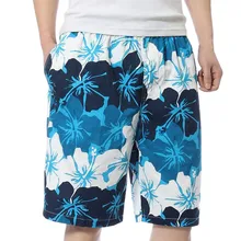 Летние пляжные шорты, мужские повседневные свободные пляжные шорты, модные шорты с принтом на талии, мужские прямые шорты с завязками, горячая распродажа, Apr10