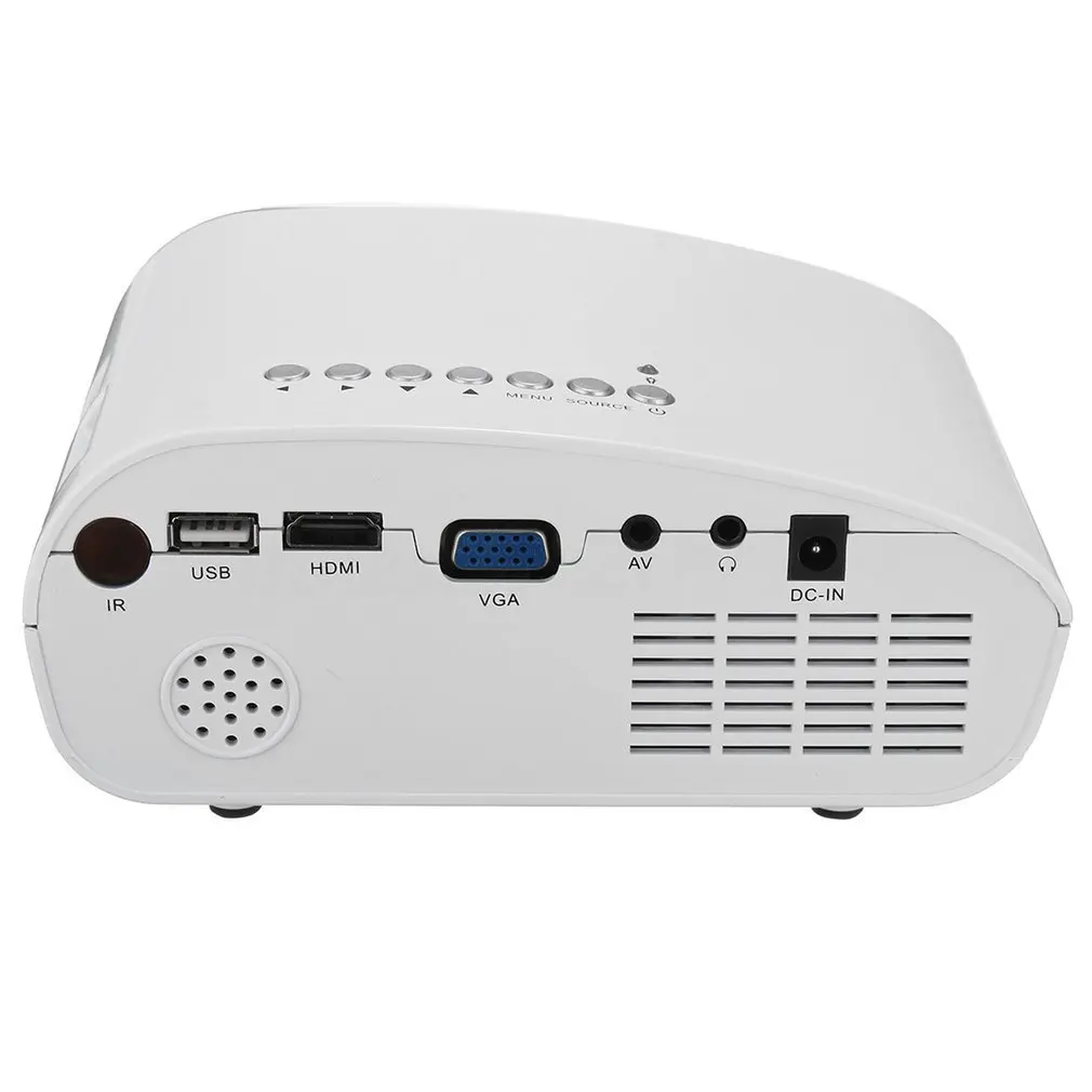 3D Full HD 1080P Mini Projector LED Multimedia Home Theater USB VGA Multi-interface Input HDMI TV AV Portable Projector 3D Full HD 1080P Mini Projector LED Multimedia Home Theater USB VGA Multi-interface Input HDMI TV AV Portable Projector