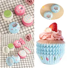 100 шт. пищевой круглый Форма бумажные Формы для кексов торт лоток для пирожных лайнер формы для выпечки Жаростойкие формы для духовки создатель прессформы лоток бумага для выпечки