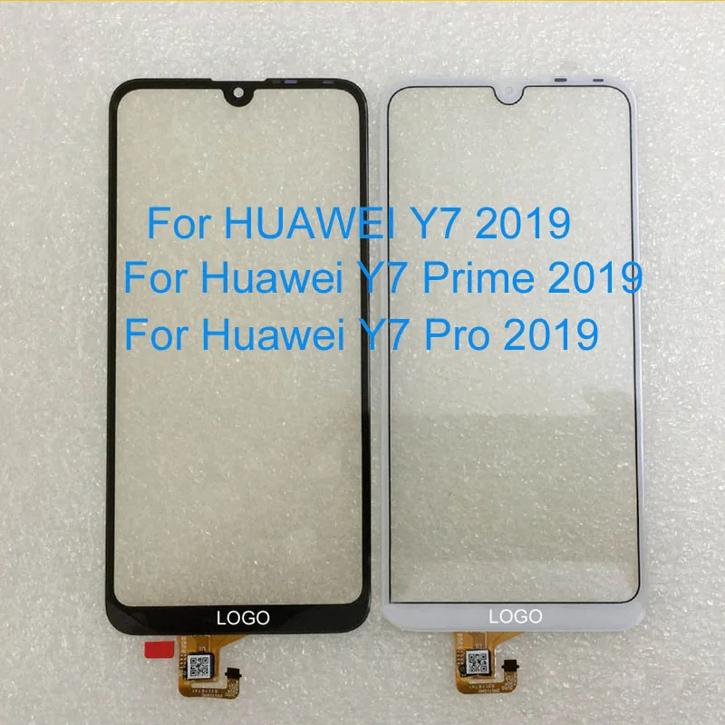 

100% Tested Black For Huawei Y7 Pro 2019 / Y7 2019 / Y7 Prime 2019 Touch Screen Digitizer Glass Panel Sensor Replacement parts