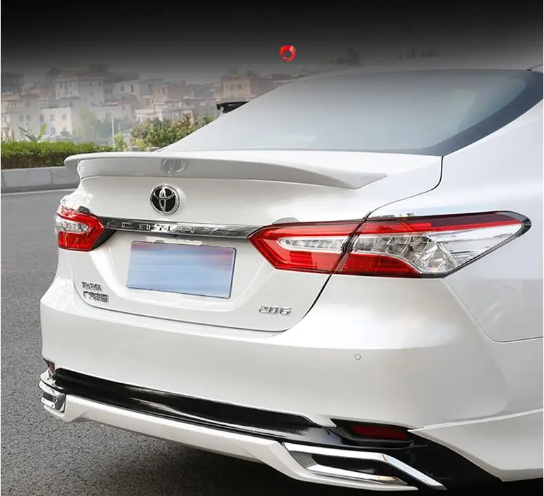 JIOYNG краски заднего крыла багажник губ Большой спойлер для 18 19 Toyota Camry 2018 2019 EMS |