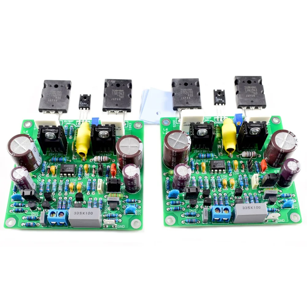 

One Pair L6 DIY Accuphase E210 Modified Version Golden Scorpion Amplifier Finished Board 2 Board