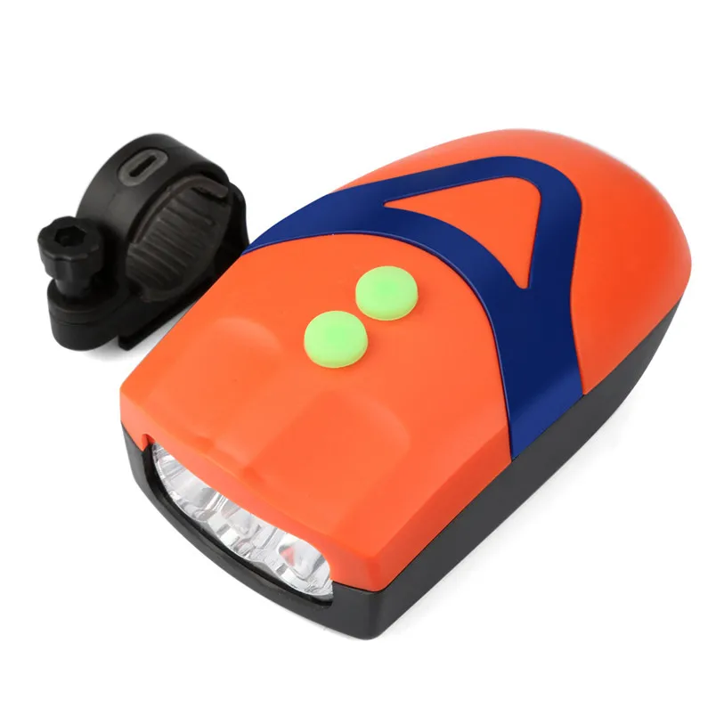 3LED Bicycle Bike Light with Horn Bike Bell Headlight Cycling Riding Accessories #2A16 (6)
