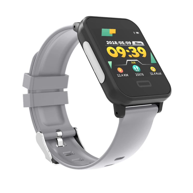 Wearpai E33 ЭКГ монитор умный браслет с сердечным ритмом кровяное давление IP68 фитнес-трекер ЭКГ монитор Смарт-часы Android IOS - Цвет: WP-E33-GY