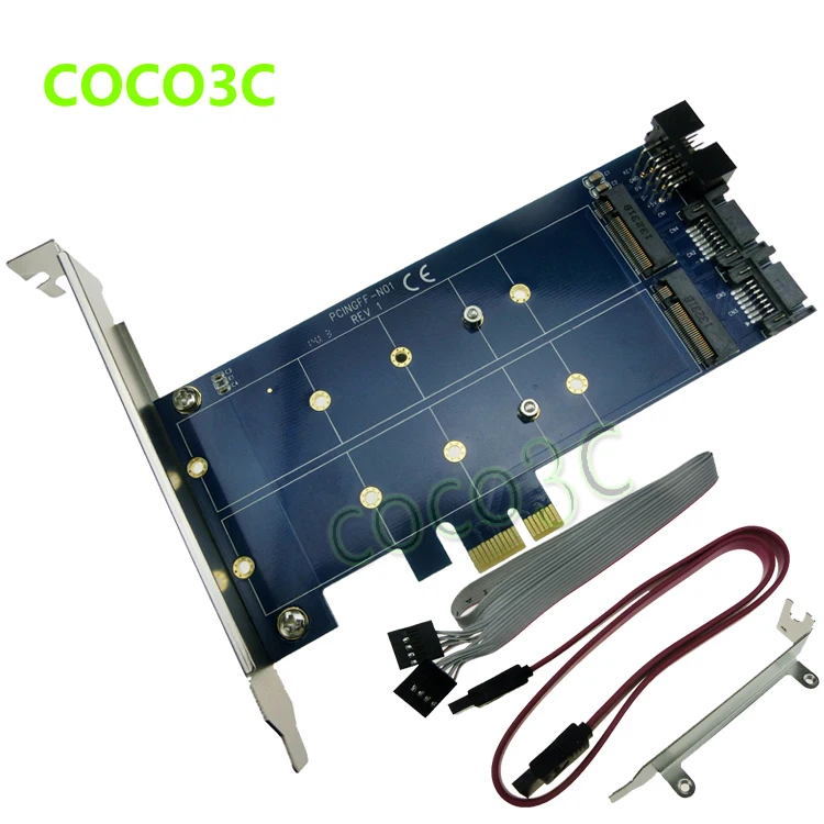 

NGFF SSD to SATA 3.0 adapter 7Pin SATA III to M.2 USB to M2 wireless bluetooth adapter card