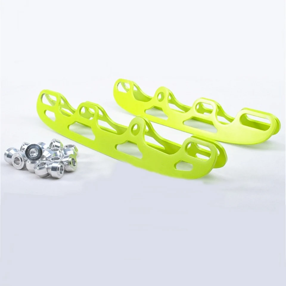 

Ice Skating Blade for Inline Skates 266mm 290mm Roller Ice Skates Blade Batman Shoes Frame Multi Purpose Ball Blade Full Set Q09