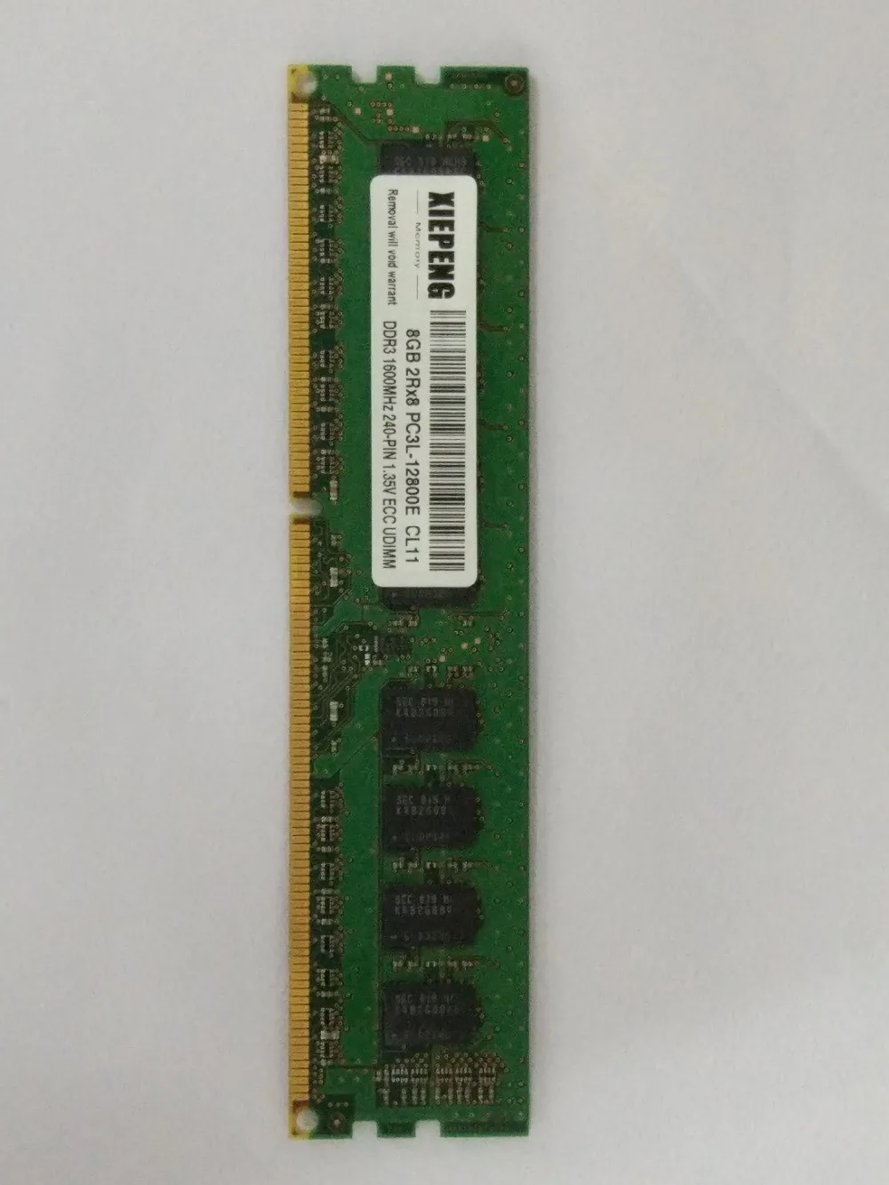 Серверная оперативная память 8 ГБ DDR3L 1600 МГц 4 Гб 2Rx8 PC3L-12800E память 8 ГБ 1600 МГц DDR3L низкое напряжение ECC SD ram для рабочей станции