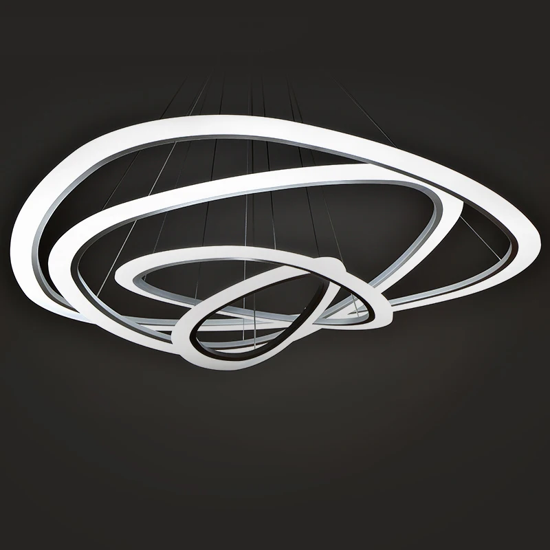 

Modern led kitchen dining room pendant lights suspension Fixtures luminaire moderne 3 Circle Rings pendant lamp Hanging Lighting
