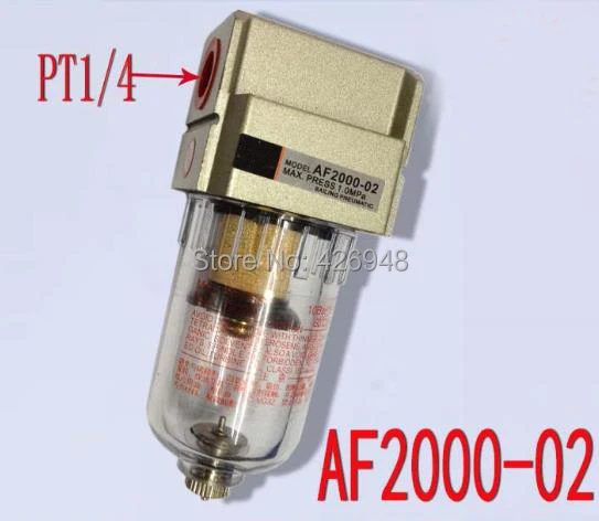 

Air Filter AF2000-02 G1/4",Air Source Treatment Unit B&N type AF2000 Series pneumatic filter