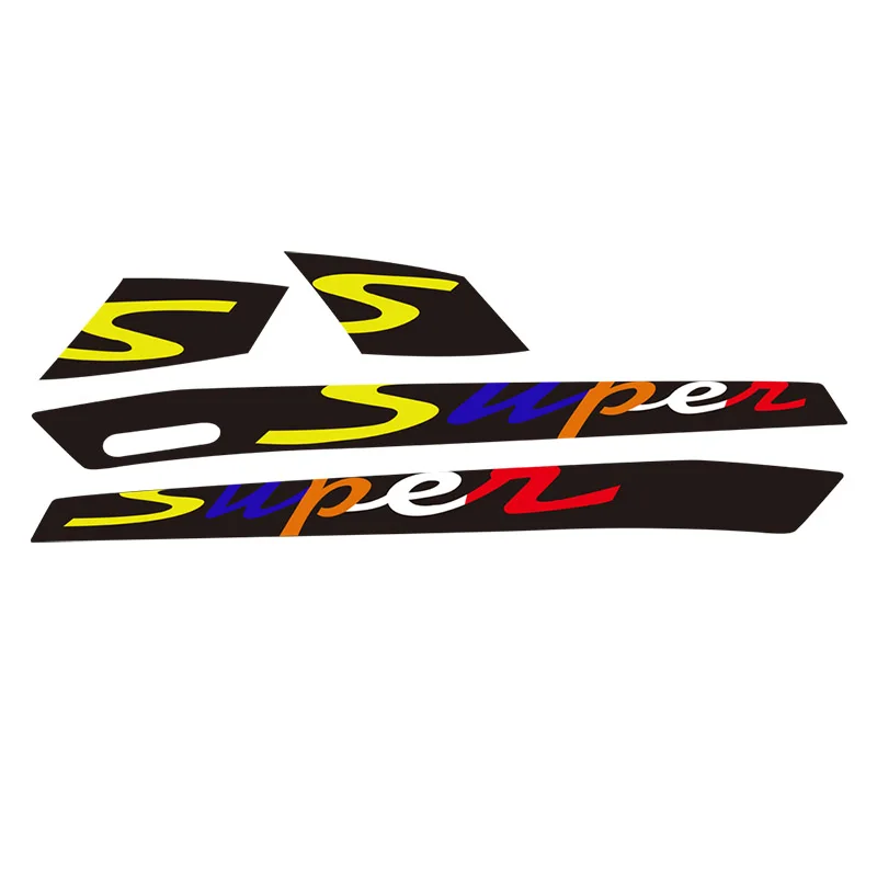 7 PRO-KODASKIN 2D Decal Sticker Super for Vespa GTS300 Sport Fits gts with the two long vents in each panel