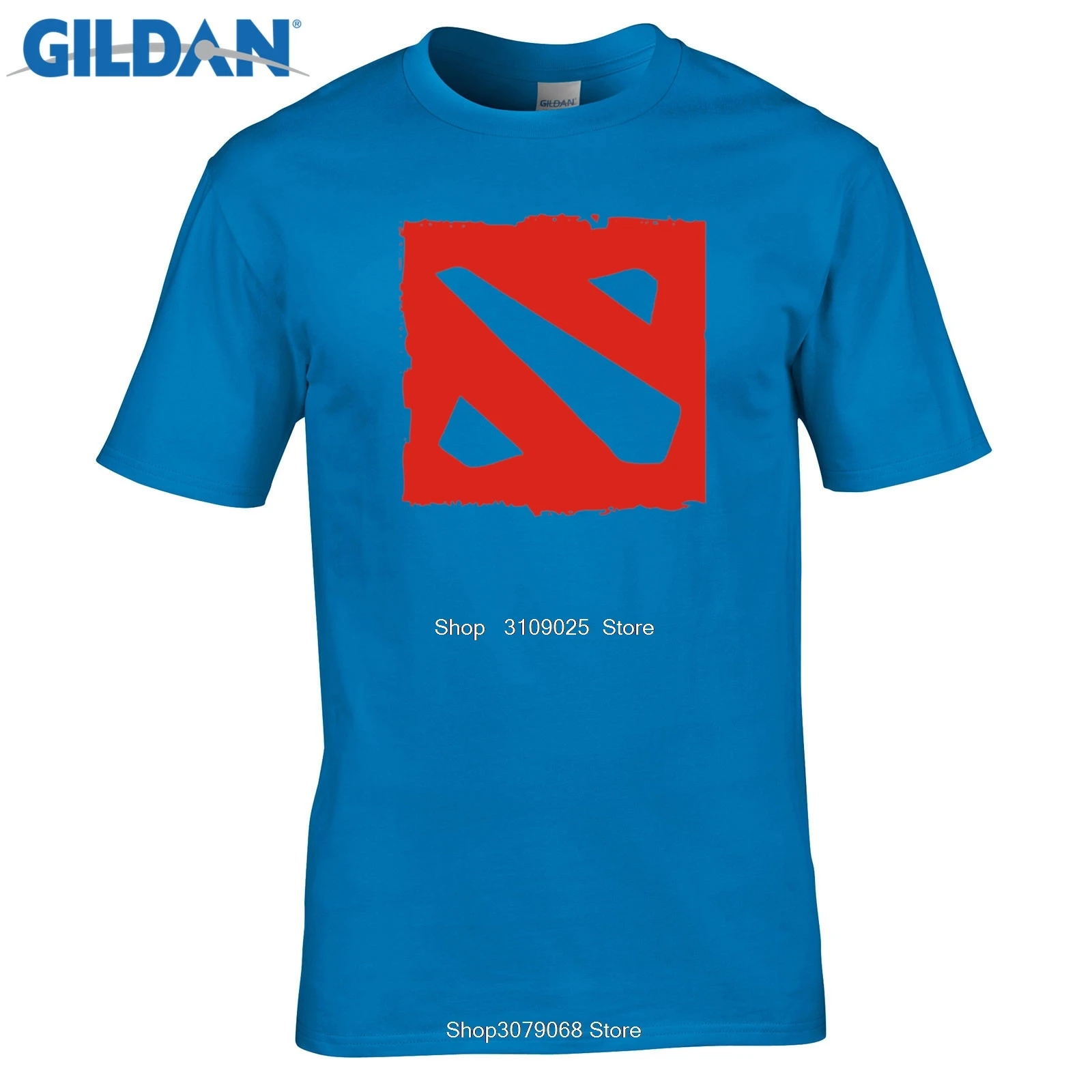  Customised t-shirts Dota 2 T Shirts Cotton Short Sleeve Print Dota Custom Tshirt Personalized Round