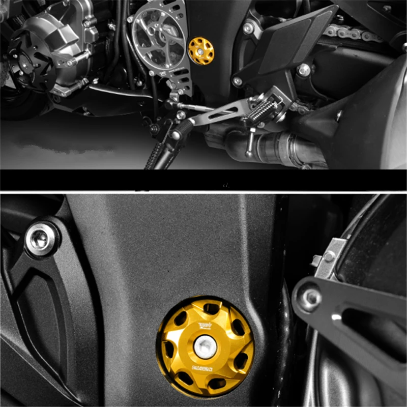 Набор отверстий для рамы Kawasaki Z1000 крышка Ninja1000 Z800 Z1000SX ZRT00D T00F ZX10R отверстия резные