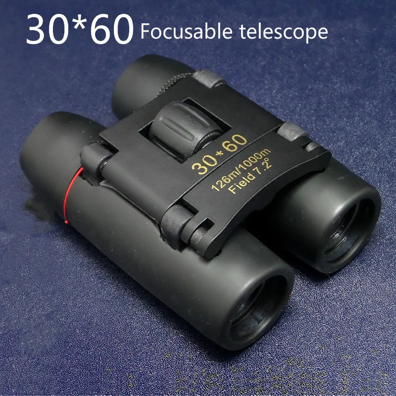 2019 جودة عالية 30X60 البسيطة المدمجة تليسكوب مزود بمنظار ثنائي 126 m إلى 1000 m يوم و ليلة الرؤية طوي تلسكوب