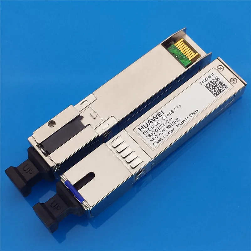 Высококачественный оптоволоконный конвертер Hua Wei GPON OLT SFP CLASS C + 38J0 6537E OM5052 модуль