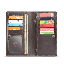 CaseMe Универсальный телефон сумка для iphone XS Multi-function кошелек кожа чехол для iphone XR XS MAX JS0035