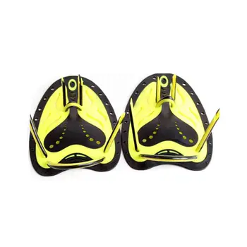 

Professional Adjustable Swimming Paddles Training Silicone Hand Webbed Gloves Padel Fins Flippers Unisex Swimming Gear