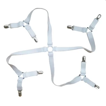 

Bed Sheet Clips Elastic Suspenders Grippers Holder Fasteners Holder For Adult Kids Bed Mattress Clips For Bed Sheets