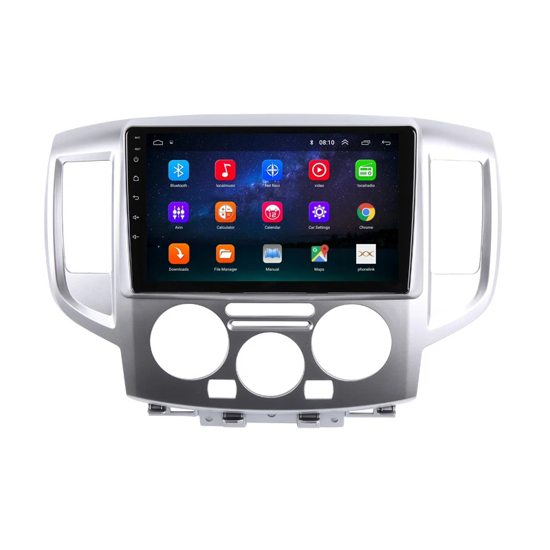 Sale 9" 2.5D IPS Android 8.1 Car DVD Multimedia Player GPS for Nissan NV200 2010 2011-2014 audio car radio stereo navigation 1