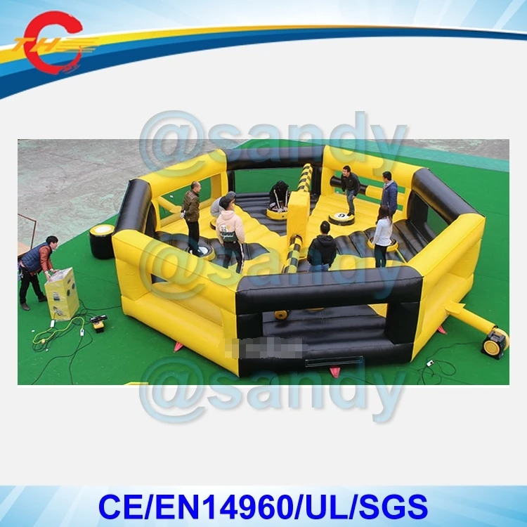 

free sea ship/cnf term,8mx2mH Inflatable wipeout,inflatable eliminator meltdown carnival game