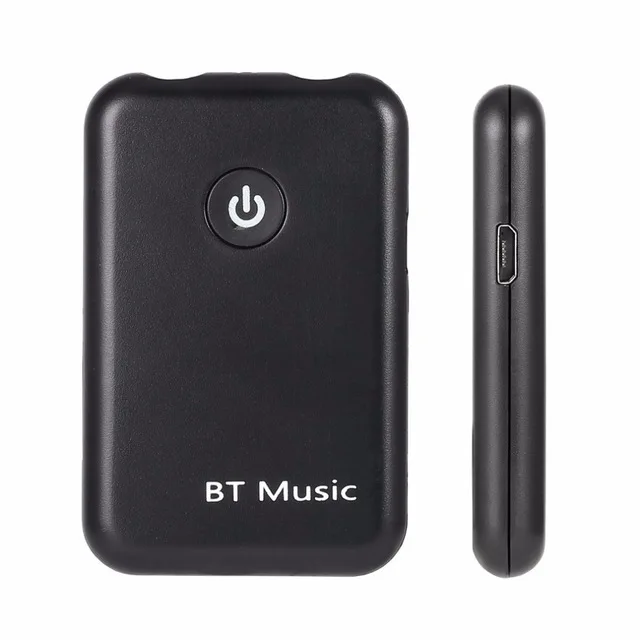 3,5 мм Беспроводной 2 в 1 Bluetooth 4,2 приемник передатчик приемник адаптер Музыка A2DP для компьютера планшетный ПК, телевизор Mp3 проектор - Цвет: Черный